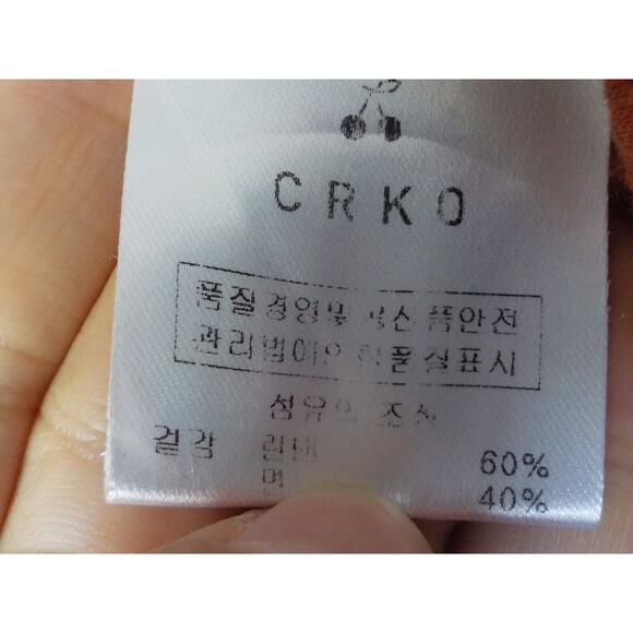 Cherry Koko CRKO Orange Rust TShirt Short Sleeves Women size Small - Picture 8 of 8